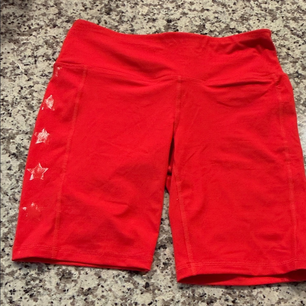 DSG Women's Vibrant Red Bike Shorts